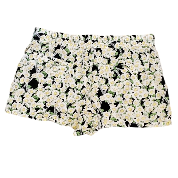 FRENCH CONNECTION | Women's daisy floral-print drawstring-waist shorts. - Picture 2 of 5